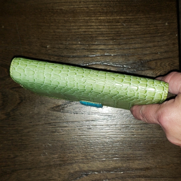 New Nine West Alligator Embossed Charm Chain 12 Page Photo Album - Picture 4 of 13